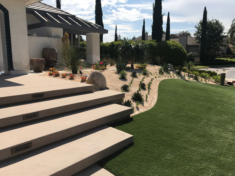 Synthetic Turf Installation Contractor Projects Carlsbad, New Residential or Business Project Artificial Landscape Installation