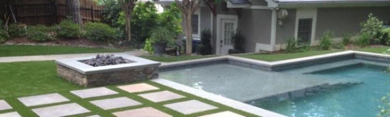 ▷How To Create An Amazing Flagstone Design With Artificial Grass Around Pool Carlsbad?